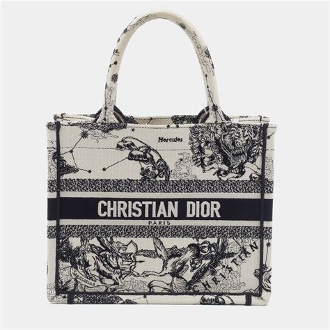 dior zodiac book tote.